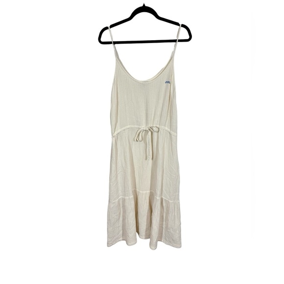 The Tiny Big Sister by Tiny Cottons Double Gauze Tiered Midi Dress size 38/US6 - Picture 6 of 9